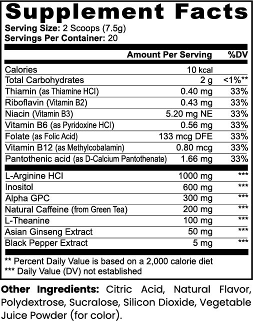 FOR YOUR | Focus Powder (Sour Grape)