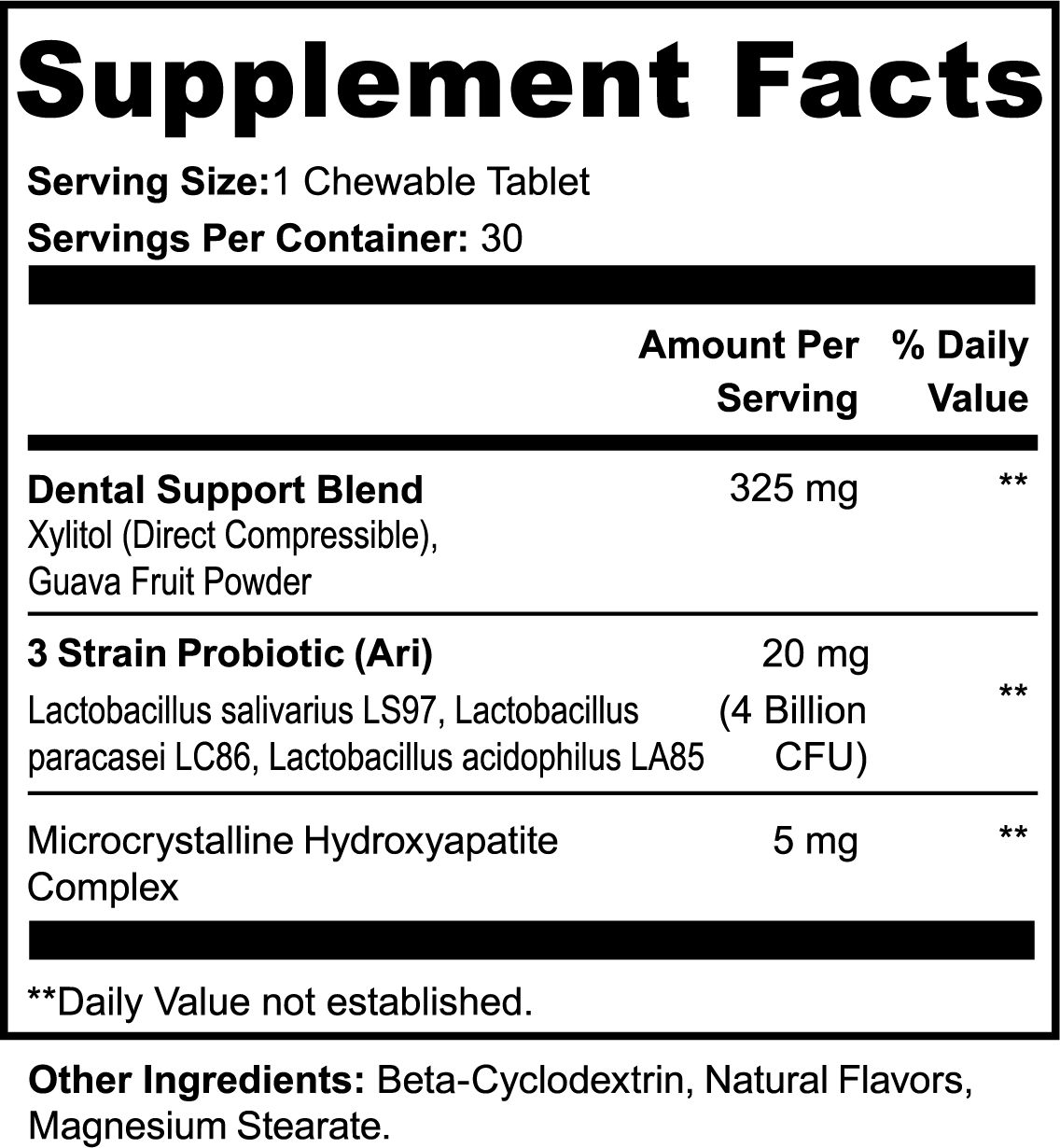 FOR YOUR | Dental Health